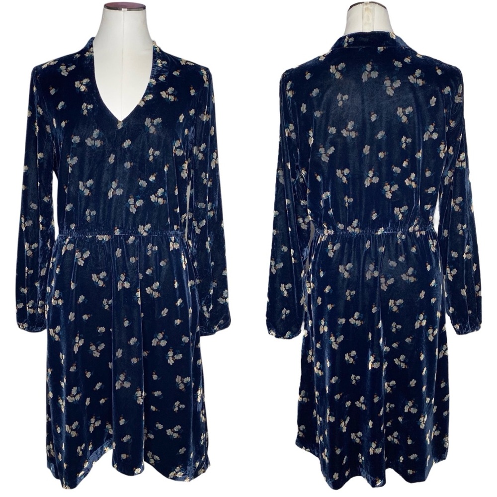 Cabi Decked Out Velvet Dress